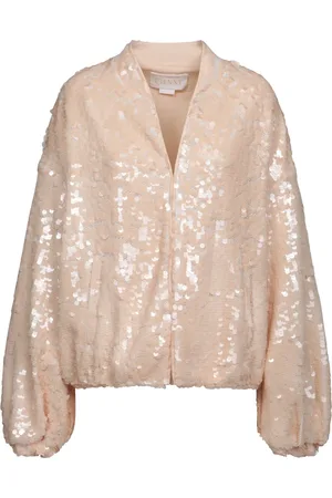 GENNY Blouses, female, , Size: XS Sequin Bomber Jacket
