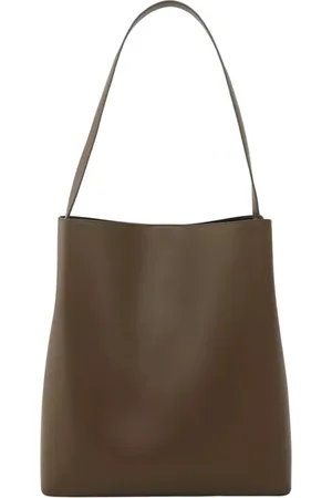 Aesther Ekme Tote Bags, female, , Size: ONE SIZE Khaki Leather Shoulder Bag Tote