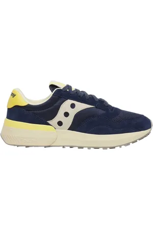 Saucony Sneakers, male, , Size: 10 US Jazz NXT Navy Yellow Sneaker
