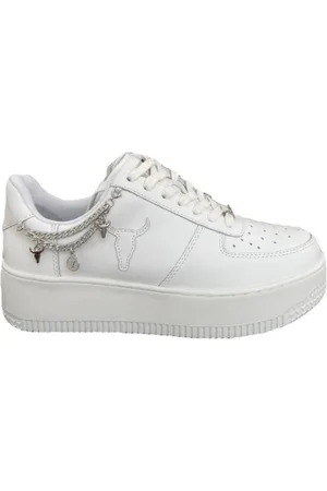 Windsor Sneakers, female, , Size: 9 US Leather Sneaker Release Brave/Silver