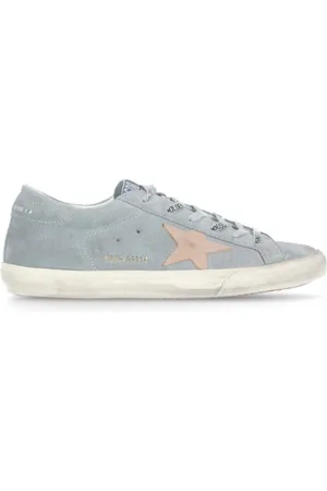 Golden Goose Sneakers, female, , Size: 7 US Light Leather Sneakers with Star Logo