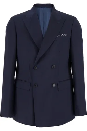 LOW BRAND Blazers, male, , Size: 2XL Tropical Wool Jackets