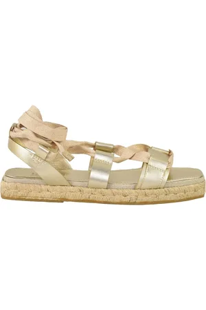 Max Mara Flat Sandals, female, , Size: 11 US Corded Sandal with Rubber Sole