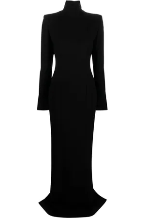 Monot Gowns, female, , Size: XS High Neck Dress for Women