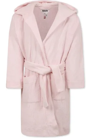 Molo Pyjamas, unisex, , Size: 6 Y Hooded Bathrobe with Pockets