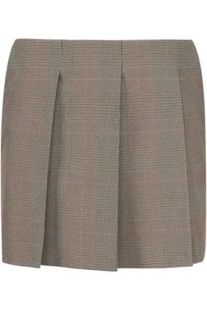 Sportmax Short Skirts, female, , Size: XS Beige Gold Nigella Skirt