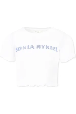 Sonia by Sonia Rykiel T-Shirts, unisex, , Size: 12 Y Short Sleeves Rhinestone Logo T-Shirt