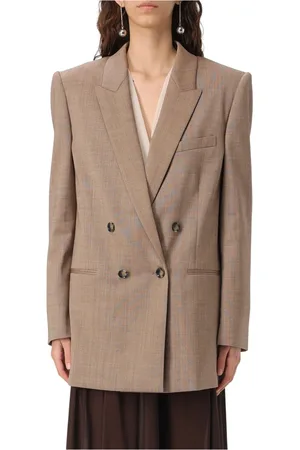 Serafini Blazers, female, , Size: S Wool Tailored Jacket