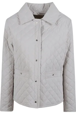 MOORER Light Jackets, female, , Size: M Quilted Nylon Jacket Stone Color