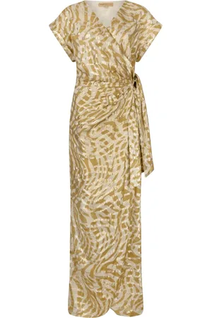 Josh V Wrap Dresses, female, , Size: S Gold Allois Dress