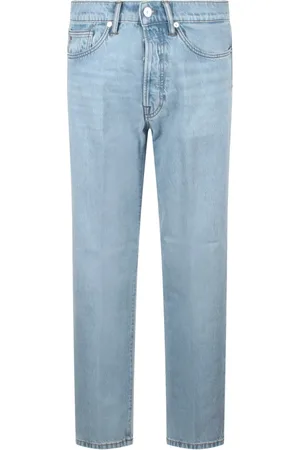 Nine In The Morning Straight Jeans, male, , Size: W34 Light Wash Straight Jeans 5-Pocket Design