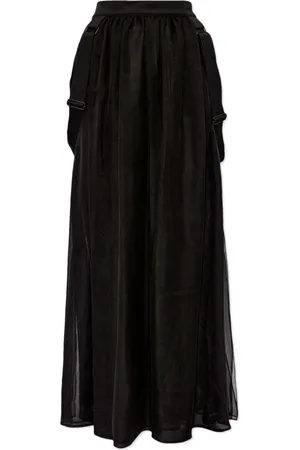 Max Mara Maxi Skirts, female, , Size: 2XS Silk Jedy Skirt with Side Slits