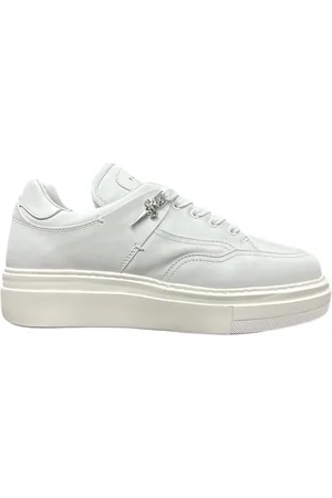 Paciotti Sneakers, male, , Size: 6 US Leather Sneaker with Metal Logo