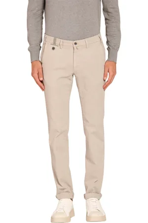 Masons Slim-fit Trousers, male, , Size: XL Slim Fit Chino Pants Torino Prestige