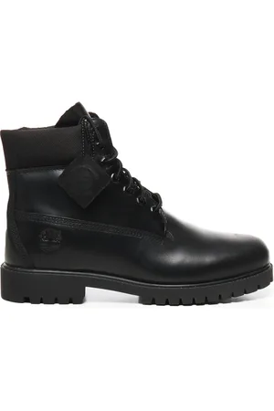 Timberland Lace-up Boots, male, , Size: 10 US Leather Boots with Steel Reinforcement