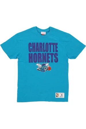 Mitchell & Ness T-Shirts, male, , Size: M NBA Legendary Tee Charlotte Hornets Celebration
