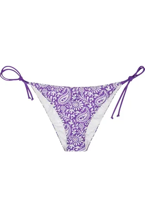 MC2 SAINT BARTH Bikinis, female, , Size: M White Sea Slip with Pattern