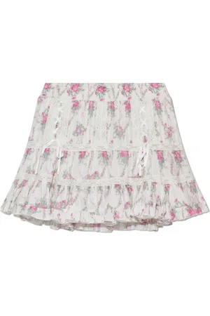 LOVESHACKFANCY Short Skirts, female, , Size: L Trevina Skirt