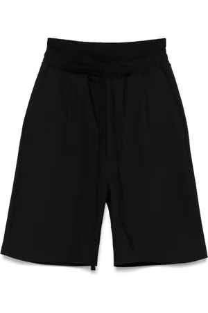 THOM KROM Casual Shorts, male, , Size: S Layered Drawstring Shorts