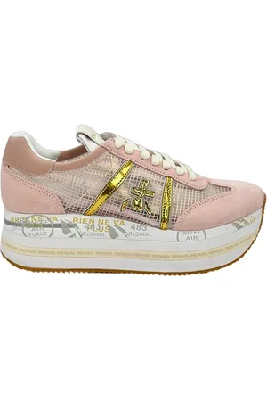 Premiata Sneakers, female, , Size: 10 US Rosa Sneaker Beth Double Platform