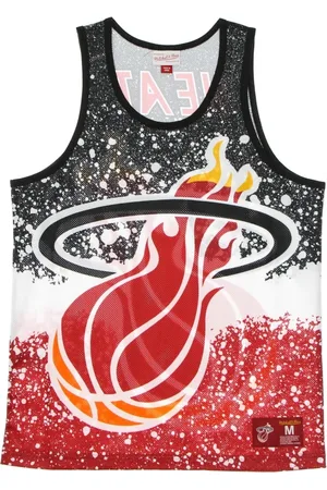 Mitchell & Ness Sportswear, male, , Size: XL Miami Heat Basketball Tank Top