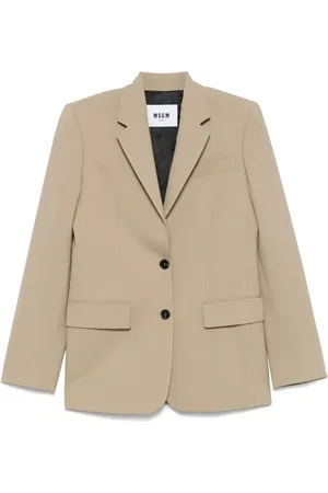 Msgm Blazers, female, , Size: XS Stylish Jacket for Men and Women