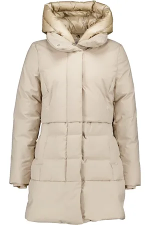Woolrich Parkas, female, , Size: XL Puffy Parka in Sand