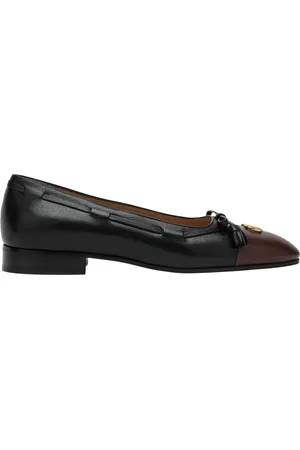 VALENTINO GARAVANI Pumps, male, , Size: 11 US Round Toe Ballerina Shoes VG Valet Du Roi