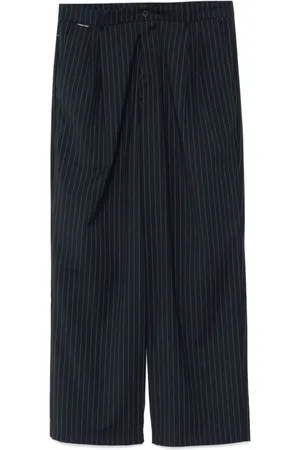 Family First Straight Trousers, male, , Size: S Pinstripe Trousers