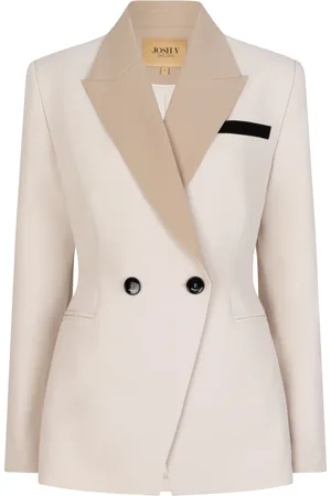Josh V Blazers, female, , Size: L Kenny Blazers Ecru Stylish Model