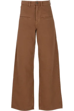 UMA WANG Wide Trousers, female, , Size: S Cotton Pants with Pockets