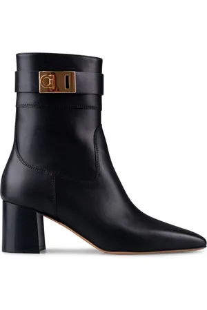 Salvatore Ferragamo Heeled Boots, female, , Size: 10 US ROL Heeled Boots