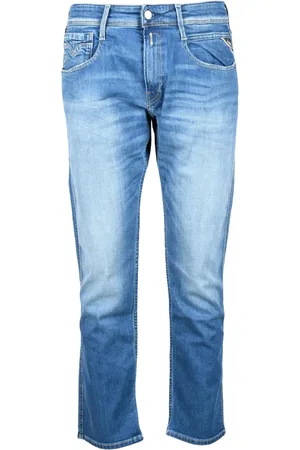 Replay Slim-fit Jeans, male, , Size: W38 Classic jeans with elastane blend
