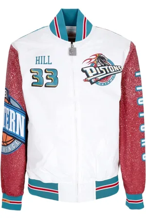 Mitchell & Ness Bomber Jackets, male, , Size: M NBA Burst Bomber Jacket Grant Hill