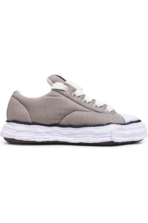 MIHARA YASUHIRO Sneakers, male, , Size: 10 US Canvas Low-Top Sneaker in