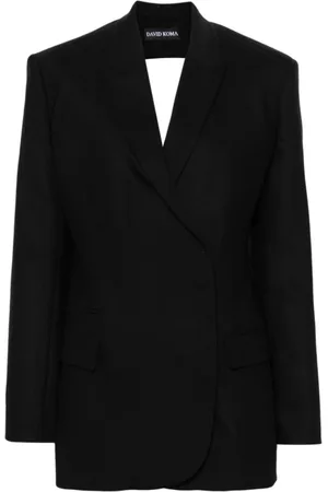 DAVID KOMA Blazers, female, , Size: 2XS Cutout Jacket for Women