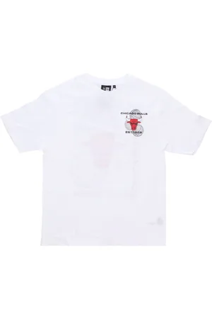 New Era T-Shirts, male, , Size: XL Chicago Bulls Graphic Tee /Black
