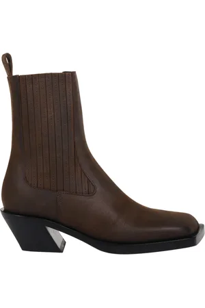 Amina Muaddi Cowboy Boots, female, , Size: 6 US Waxed Chelsea Boot