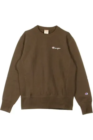 Champion Sweatshirts, male, , Size: M Dark Crewneck Sweatshirt