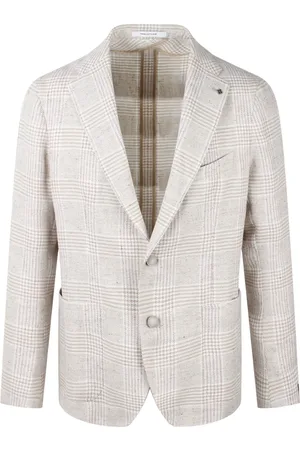 TAGLIATORE Blazers, male, , Size: M Checked Jacket