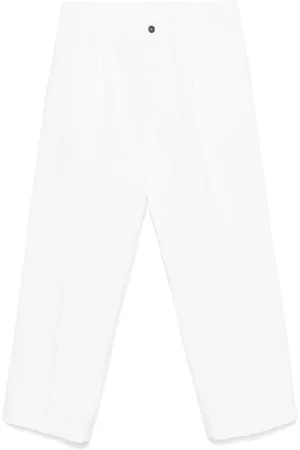 Nine In The Morning Wide Trousers, male, , Size: W33 Chino Jeans with Hidden Buttons