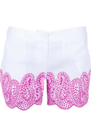 Michael Kors Short Shorts, female, , Size: 3XS Plumb Blossom Mini Shorts