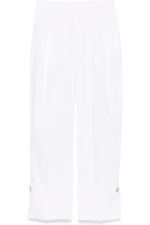 DARKPARK Straight Trousers, female, , Size: M Tailored Popeline Pants