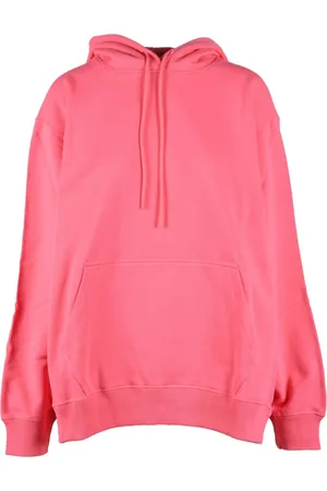 Msgm Hoodies, female, , Size: XL Cotton Sweatshirt - Felpa Model