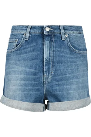 haikure Denim Shorts, female, , Size: W27 Shorts