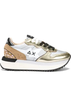 sun68 Sneakers, female, , Size: 11 US Stargirl Sneaker in Gold