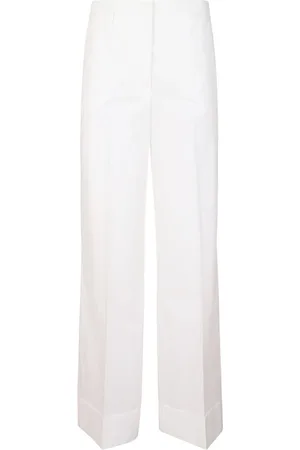 P.A.R.O.S.H. Wide Trousers, female, , Size: M Cotton Satin Pants