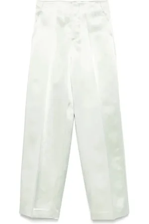 Serafini Straight Trousers, female, , Size: S Trousers with Concealed Front Fastening