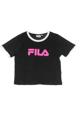 Fila T-Shirts, female, , Size: L /White Cropped Women