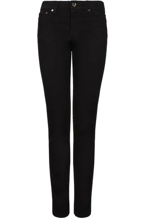 Giorgio Armani Skinny Jeans, female, , Size: W32 Onice Nero 5 Pockets Pants